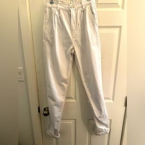 American Eagle White Denim Pants